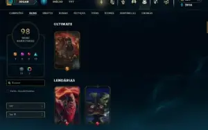 Conta Com Blitzcrank Enferrujado (Skin Ultra Rara)