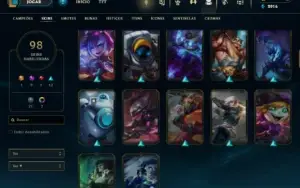 Conta Com Blitzcrank Enferrujado (Skin Ultra Rara)