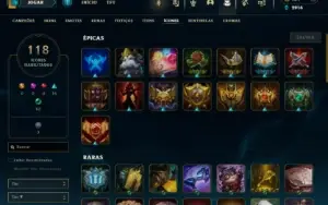 Conta Com Blitzcrank Enferrujado (Skin Ultra Rara)