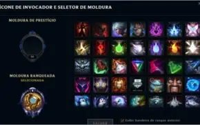 CONTA LEAGUE OF LEGENDS