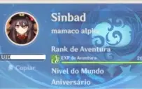 AR52 Diluc C1 + Hutao, Jean e Klee com Banner Garantido
