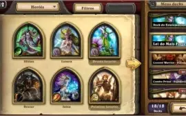 Conta Hearthstone muito antiga, para colecionar.