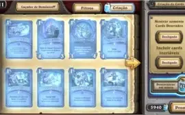 Conta Hearthstone muito antiga, para colecionar.