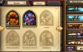 Conta Hearthstone muito antiga, para colecionar.