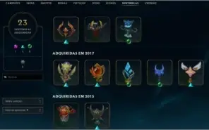 CONTA LOL PLATINA !!!! 2015