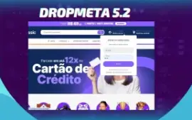 Tema Dropmeta 5.2 Versão Nova 2024 Shopify