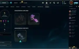 vende-se conta de lol