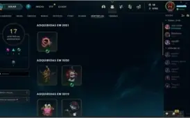 vende-se conta de lol
