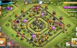 Conta clash of clans cv9 full