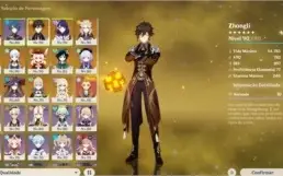 AR56: 12 Personagens 5 Estrelas+ Armas 3 Estrelas