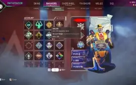Apex Premium Acc - 7 Heranças - 603 Lendários - 57K De Kills