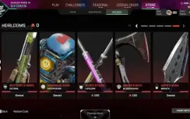 Apex Premium Acc - 7 Heranças - 603 Lendários - 57K De Kills