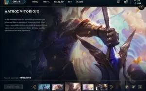 CONTA- LEAGUE OF LEGENDS -PLATINA 4