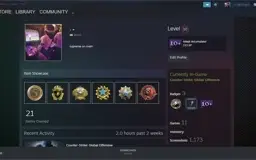 CS:GO PRIME | 6 MEDALHAS  | PRATA 2