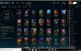 CONTA PLATINA LEAGUE OF LEGENDS