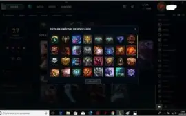 CONTA PLATINA LEAGUE OF LEGENDS