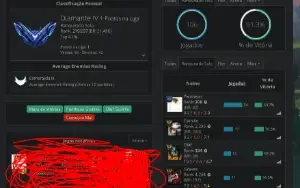 Conta lol Diamante > DIAMANTE > Top 30 Pantheon e Top 30 Ola
