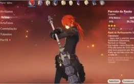 GENSHIN - DILUC E KEQING  LVL 50