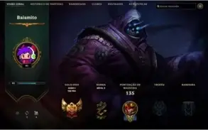 Conta Lv 41- Ouro 1 MD5 pro Platina - 57 Campeoes 14 Skins