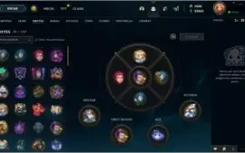 Conta League of Legends - Level 72 - 36 Skins - 64 Campeões