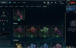 Conta Riot com skins no lol, TFT e com skin no valorant