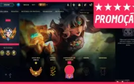 LOL CONTA OURO - UPADA A MÃO - ACESSO TOTAL