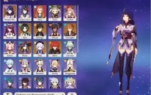 CONTA ENDGAME - AR 56, XIAO C1, ZHONGLI E MUITO MAIS