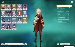 Genshin Kazuha + Jean + Amos + Atlas Celestial
