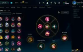 Conta lol ex Desafiante de 2011 com kayle Juíza