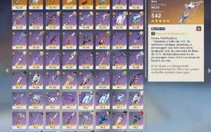 Conta Genshin Ar60 21 Personagens 5 e Honkai Ar70 15 Per 5