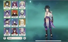 Ar33. Diluc + túmulo, Xiao