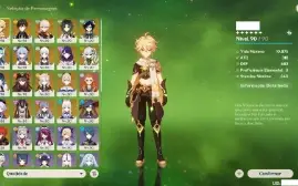 AR 60 - Nahida / Venti / Zhong / Raiden e ++