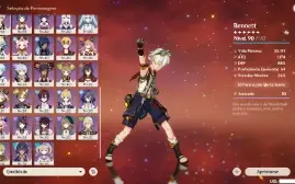 AR 60 - Nahida / Venti / Zhong / Raiden e ++