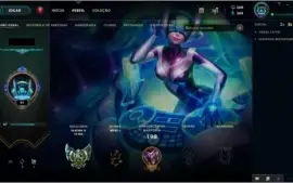 Conta league of legends platina 5 COM PASSE DO MUNDIAL ATIVO