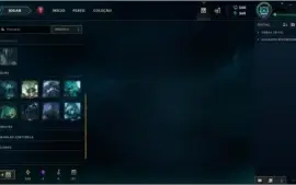 Conta league of legends platina 5 COM PASSE DO MUNDIAL ATIVO