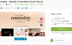 Tema Cosméticos Elementor Premium WP Sites WooCommerce