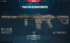 Conta com Vandal árvore, phantom reconhecimento, faca sublim