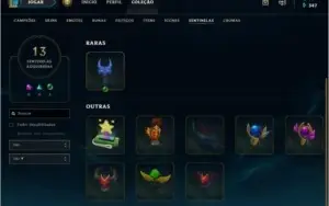 Conta antiga de league of legends,38 skins,139 champs