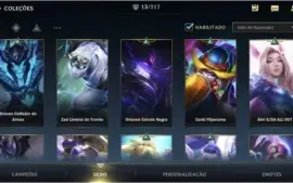 MAIN ADC: ESMERALDA III + 13 SKINS + 35 CAMPEÕES
