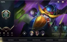 MAIN ADC: ESMERALDA III + 13 SKINS + 35 CAMPEÕES