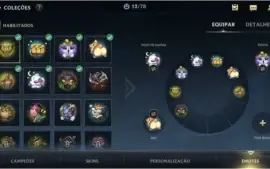 MAIN ADC: ESMERALDA III + 13 SKINS + 35 CAMPEÕES