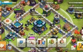 Conta Clash of Clans CV 13 80% FULL