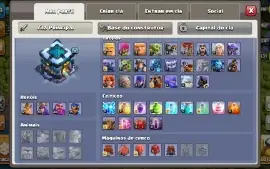 Conta Clash of Clans CV 13 80% FULL
