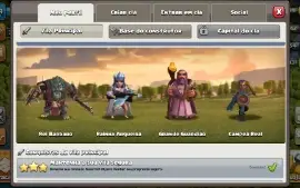 Conta Clash of Clans CV 13 80% FULL