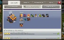 Conta Clash of Clans CV 13 80% FULL