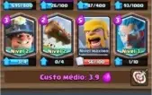 CLASH ROYALE - ARENA 11 TROFÉUS MAXIMO 4600