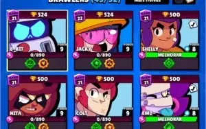 Conta Brawl Stars 19.000 troféus