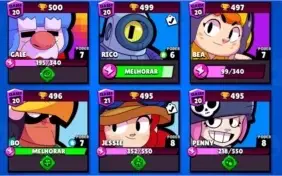 Conta Brawl Stars 19.000 troféus