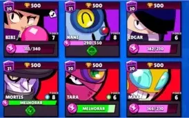 Conta Brawl Stars 19.000 troféus