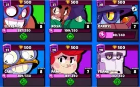 Conta Brawl Stars 19.000 troféus